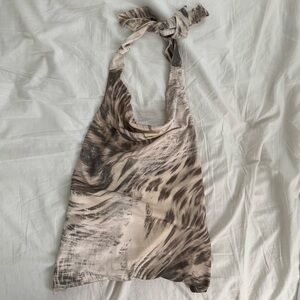 ‼️SOLD‼️ Forever 21 Brown Patterned Top